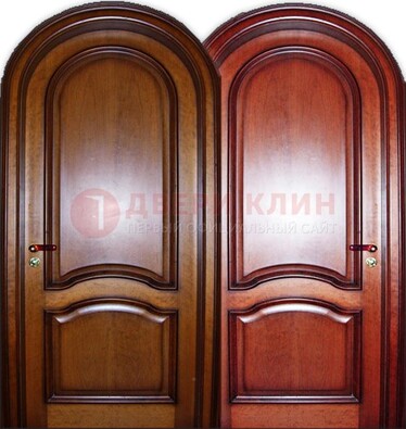 Входная арочная дверь МДФ внутри ДА-5 для сельского дома в Орехово-Зуево