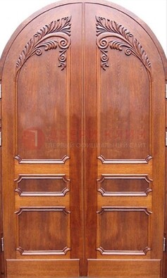 Металлическая арочная дверь ДА-9 в салон красоты в Орехово-Зуево