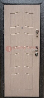 Легкая металлическая дверь с МДФ ДМ-109 в Орехово-Зуево