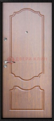 Светлая железная дверь с МДФ ДМ-87 в дом из бруса в Орехово-Зуево