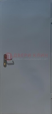 Серая противопожарная дверь ДПП-18 в Севастополе