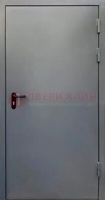 Серая противопожарная дверь ДПП-20 в Орехово-Зуево