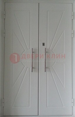 Внутренняя парадная дверь с фигурными элементами ДПР-14 в Орехово-Зуево