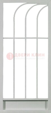 Современная железная решетчатая дверь ДР-39 в Орехово-Зуево
