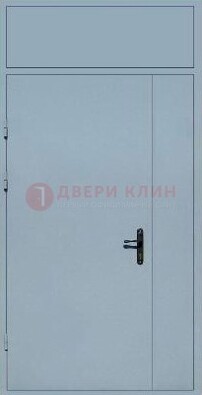 Белая тамбурная дверь ДТМ-13 в Орехово-Зуево