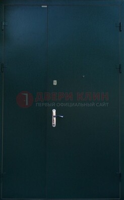 Черная тамбурная дверь ДТМ-36 в Талдоме
