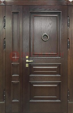 Полуторная металлическая дверь с виноритом ДВТ-253 в Орехово-Зуево