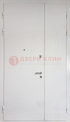 Современная полуторная стальная дверь с МДФ панелью ПЛ-25 в Орехово-Зуево