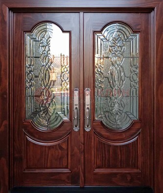 Классическая железная дверь с массивом дуба для входа ВЖ-23 в Орехово-Зуево